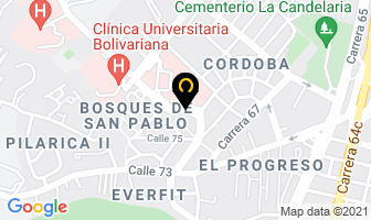 Mapa de Gallego José Héctor en Medellín