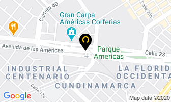 Mapa de Gallego Luz Astrid en Bogotá D.C