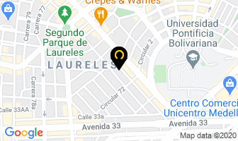 Mapa de Galletas Arabes en Medellín