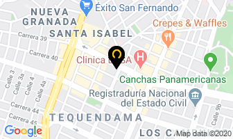 Mapa de Galo Ltda. Arquitectos Ingenieros en Cali