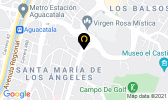 Mapa de Galusa Ltda. en Medellín