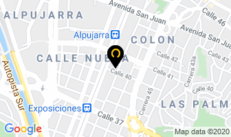 Mapa de Galvaceros S.a. en Medellín
