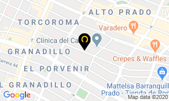 Mapa de Galvis Simón en Barranquilla