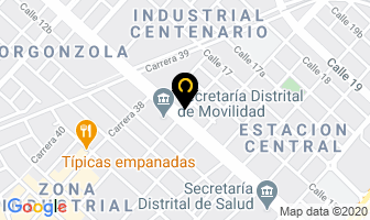 Mapa de Galvis Valencia Jorge Ovidio en Bogotá D.C