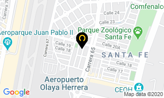 Mapa de Gam Colombia S.a.s en Medellín