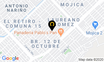 Mapa de Gama Ingeniería Y Servicios en Cali