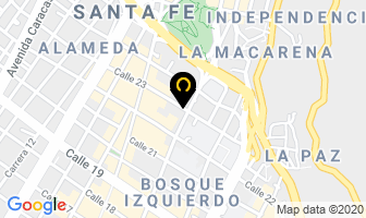 Mapa de Gama Piel en Bogotá D.C