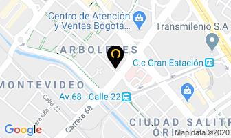 Mapa de Gamboa Martínez Claudia Marcela en Bogotá D.C