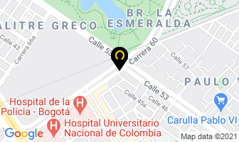 Mapa de Gamboa Sabogal Sivel Arnulfo en Bogotá D.C