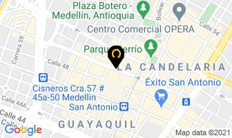 Mapa de Game Shop en Medellín
