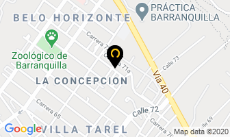 Mapa de Gamemanía en Barranquilla