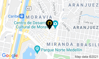 Mapa de Games Pl@net en Medellín