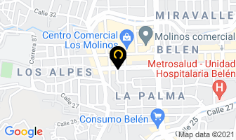 Mapa de Ganar Consultores en Medellín