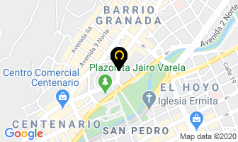 Mapa de Gane en Cali