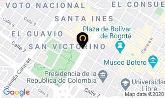Mapa de Gangstersjeans en Bogotá D.C