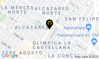 Mapa de García Andrés en Bogotá D.C