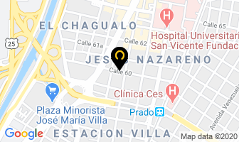 Mapa de Garcia Gutierrez Alejandro en Medellín