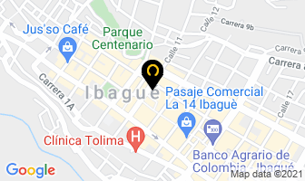 Mapa de Garcìa Motta Ltda. en Ibagué