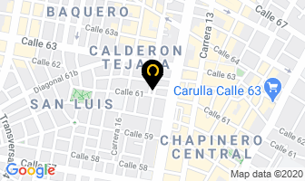 Mapa de García Solano Rosy en Bogotá D.C