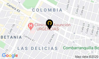 Mapa de Garcillantas S.a. en Barranquilla