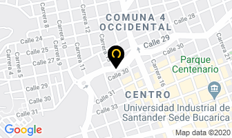 Mapa de Garcillantas S.a. en Bucaramanga