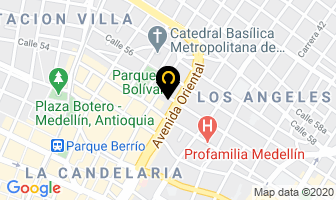 Mapa de Garden S.a. en Medellín