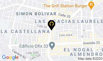 Mapa de Gareco Ltda. en Medellín