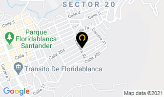 Mapa de Garnica Hermes en Bucaramanga