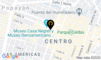 Mapa de Garrido Mejía Guillermo en Popayán