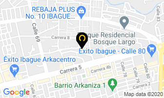 Mapa de Garzón Pinzón Gilberto en Ibagué