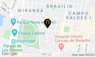 Mapa de Gas & Gas Ltda. en Medellín