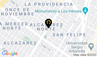 Mapa de Gas Express Vehicular S.a. en Bogotá D.C
