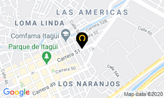 Mapa de Gas Y Equipos en Itaguí