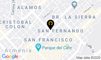 Mapa de Gasauto Del Café en Armenia