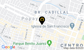 Mapa de Gaseosas La Cigarra en Popayán