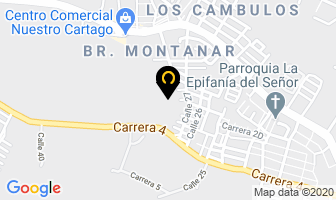 Mapa de Gases Aucarias en Cartago