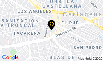 Mapa de Gasmeco Ltda. en Cartagena
