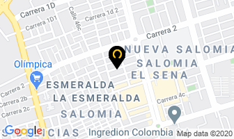 Mapa de Gasometal en Cali