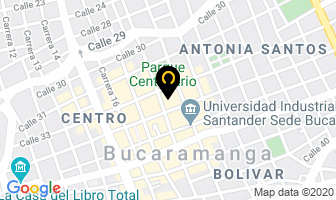 Mapa de Gasper Tours en Bucaramanga