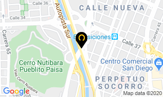 Mapa de Gasteco S.a. en Medellín