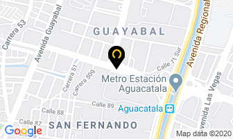 Mapa de Gaudenzi Ltda en Medellín