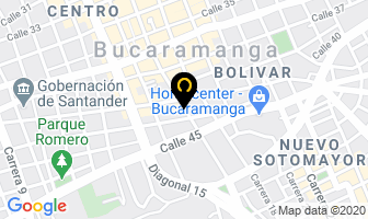 Mapa de Gaviota en Bucaramanga