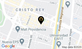 Mapa de Gavisafe en Medellín