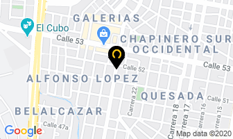Mapa de Gcampos Novios & Eventos en Bogotá D.C