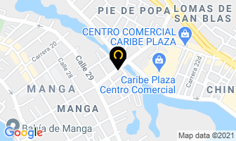 Mapa de Geag Ltda. en Cartagena