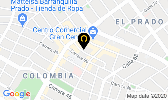Mapa de Gemedco S.a. en Barranquilla