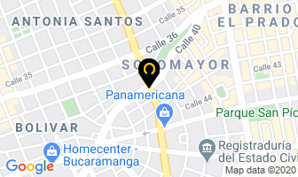 Mapa de Gems Ltda. en Bucaramanga