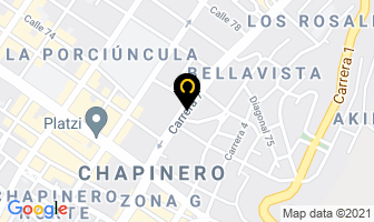 Mapa de .gencias Y Comercio E.u. en Bogotá D.C