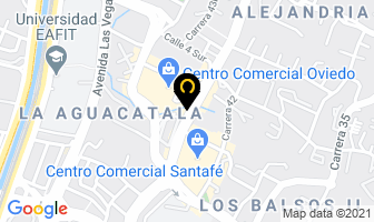 Mapa de Generadora San Andres en Medellín