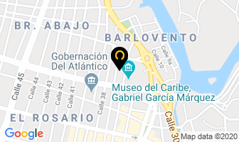 Mapa de General Business Ltda. en Barranquilla